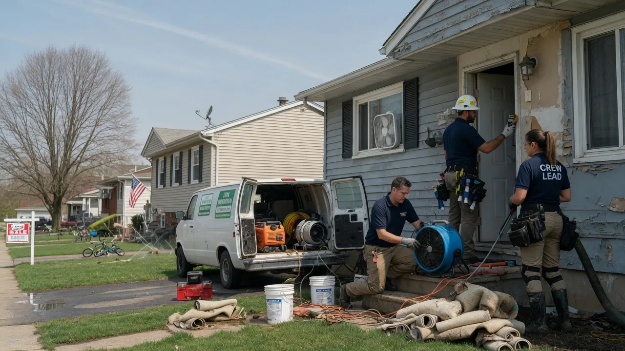 Flood Cleanup in Saxonburg, PA near me